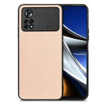 Cover posteriore in pelle con texture in fibra di carbonio, For Honor Magic5, For Honor X7A, For Honor X9A, For Xiaomi Poco X4 Pro 5G