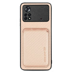 Custodia per telefono magnetica Magsafe in pelle in fibra di carbonio, For Honor Magic5, For Honor X7A, For Honor X9A, For Xiaomi Poco X4 Pro 5G