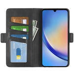 Per Samsung Galaxy A34 Custodia per telefono orizzontale in pelle con fibbia magnetica a doppio lato, For Samsung Galaxy A34 5G