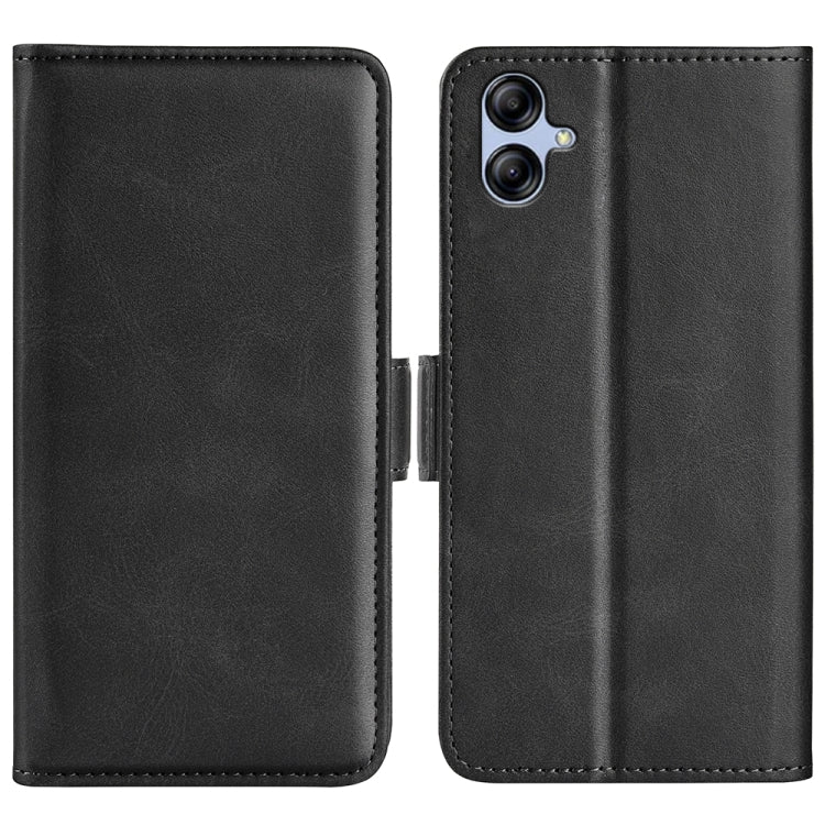 Per Samsung Galaxy A04e Custodia per cellulare in pelle a vibrazione orizzontale con fibbia magnetica a doppio lato, For Samsung Galaxy A04e