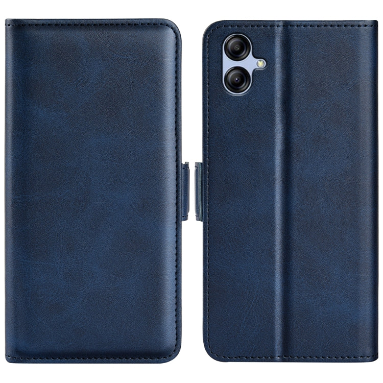 Per Samsung Galaxy A04e Custodia per cellulare in pelle a vibrazione orizzontale con fibbia magnetica a doppio lato, For Samsung Galaxy A04e