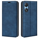 Per OPPO A58 Custodia per telefono in pelle con aspirazione magnetica retro-pelle, For OPPO A58