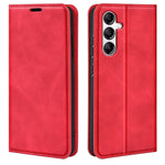 Per Samsung Galaxy A34 5G Custodia per telefono in pelle con aspirazione magnetica retro-pelle, For Samsung Galaxy A34 5G
