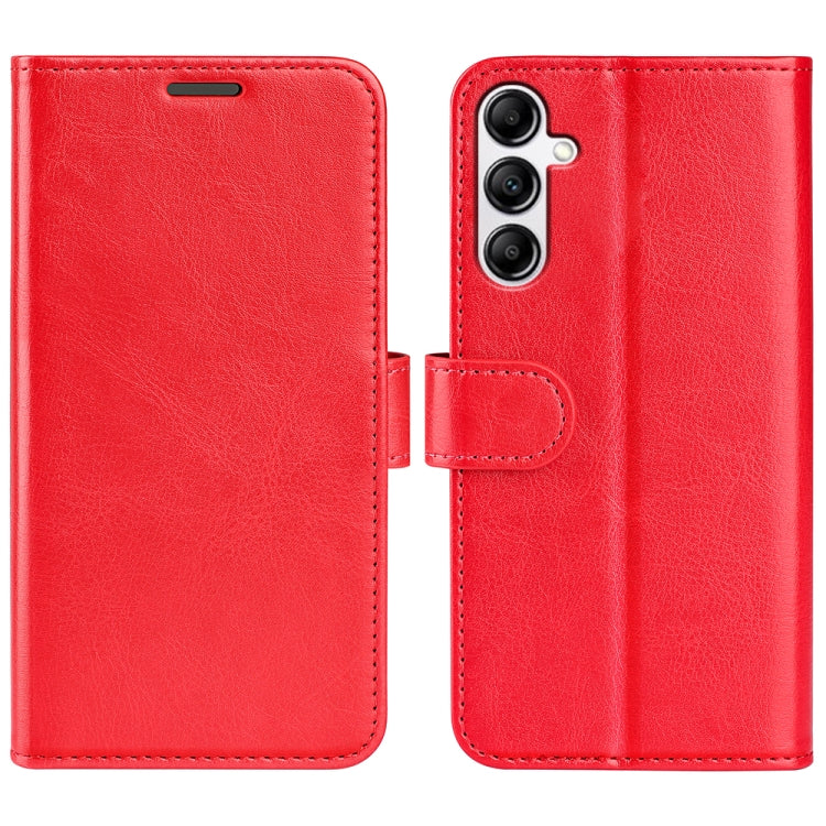 Per Samsung Galaxy A34 5G R64 Custodia in pelle a conchiglia orizzontale con texture, For Samsung Galaxy A34 5G