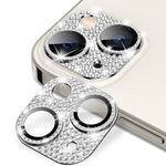 Per iPhone 13/13 mini ENKAY Hat-Prince Blink Diamond Camera Lens Pellicola in vetro temperato in lega di alluminio, For iPhone 13 / 13 mini