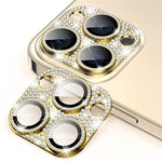 Per iPhone 14 Pro / 14 Pro Max ENKAY Hat-Prince Blink Diamond Obiettivo per fotocamera Pellicola in vetro temperato in lega di alluminio, For iPhone 14 Pro / 14 Pro Max