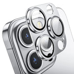 Per iPhone 14 Pro / 14 Pro Max ENKAY Hat-Prince Obiettivo fotocamera antiriflesso Pellicola in vetro temperato in lega di alluminio, For iPhone 14 Pro / 14 Pro Max