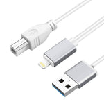 Cavo MIDI e OTG 1 m per iOS