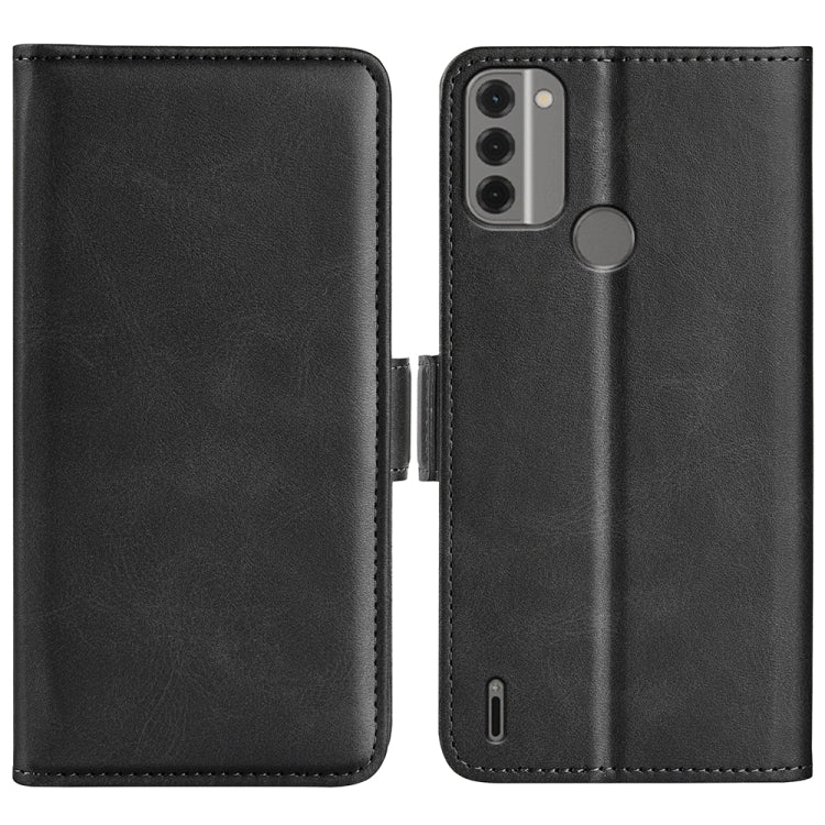Per Nokia C31 Custodia per cellulare in pelle con vibrazione orizzontale con fibbia magnetica a doppio lato, For Nokia C31