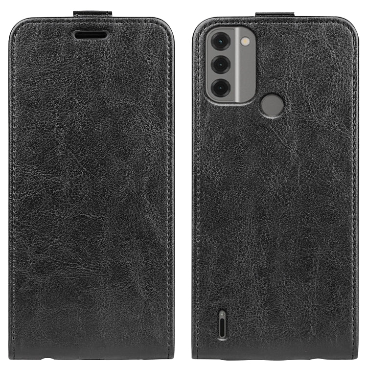 Per Nokia C31 R64 Custodia per telefono in pelle con vibrazione verticale Texture, For Nokia C31