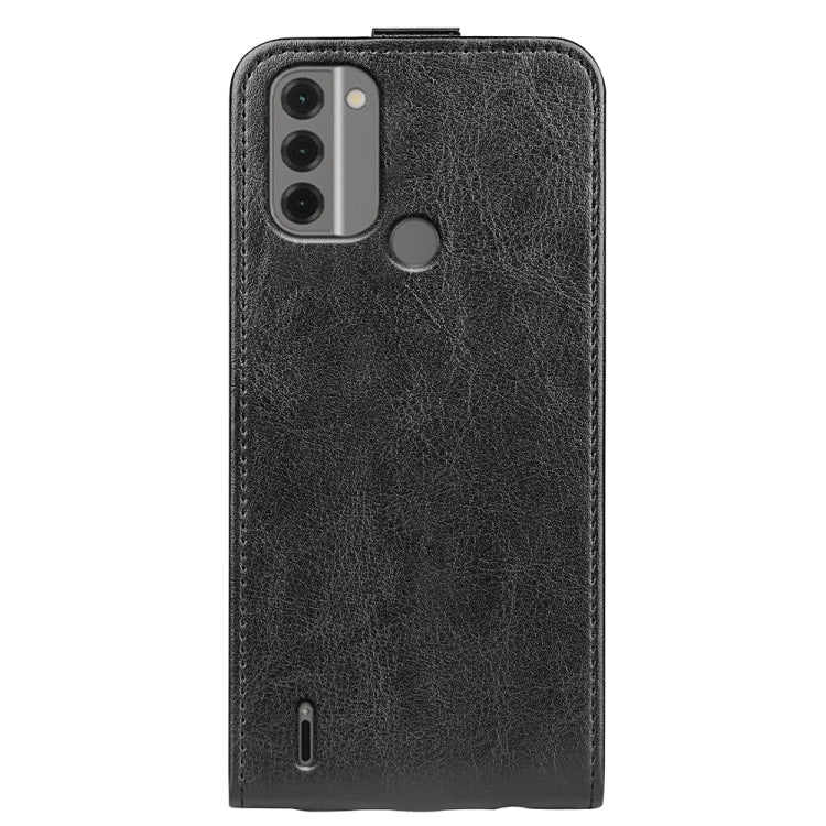 Per Nokia C31 R64 Custodia per telefono in pelle con vibrazione verticale Texture, For Nokia C31
