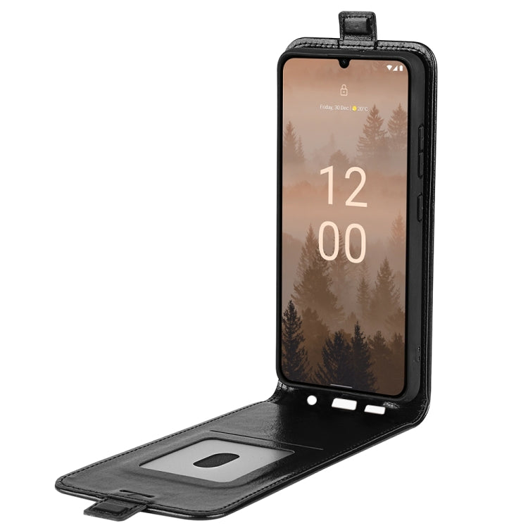 Per Nokia C31 R64 Custodia per telefono in pelle con vibrazione verticale Texture, For Nokia C31