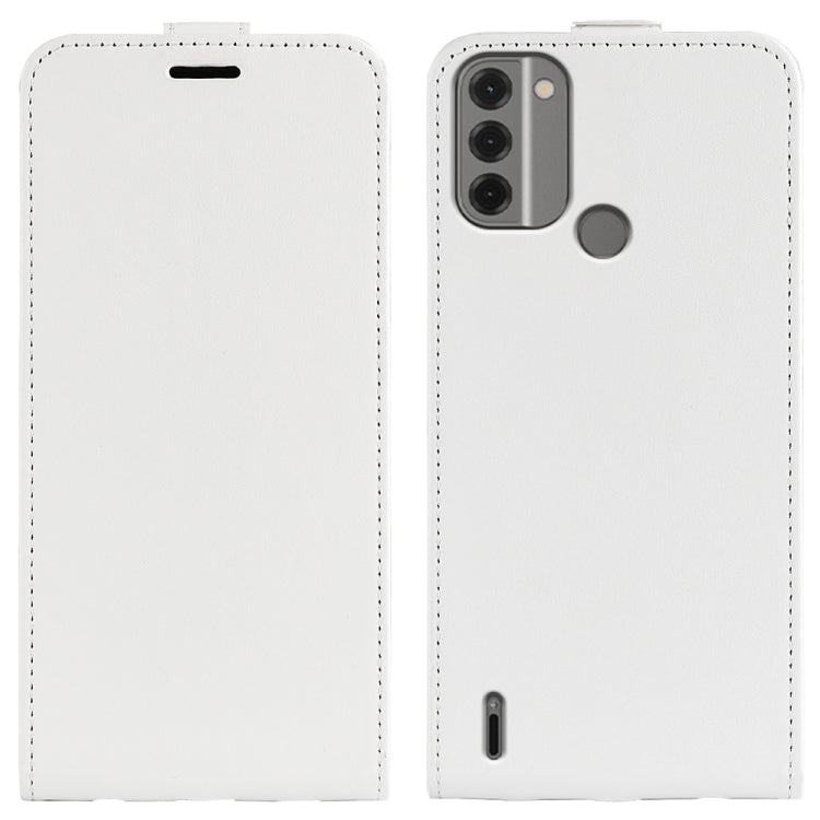 Per Nokia C31 R64 Custodia per telefono in pelle con vibrazione verticale Texture, For Nokia C31
