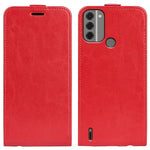 Per Nokia C31 R64 Custodia per telefono in pelle con vibrazione verticale Texture, For Nokia C31