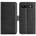 Per Google Pixel 7a Custodia per telefono in pelle con fibbia magnetica a doppio lato, For Google Pixel 7a