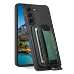 Custodia per telefono in PU con supporto per cinturino da polso per portafoglio per carte Suteni H13, For Samsung Galaxy S23 FE 5G, For Samsung Galaxy A54 5G, For Samsung Galaxy S23 Ultra 5G, For Samsung Galaxy S23+ 5G, For Samsung Galaxy S23 5G       ...