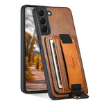Custodia per telefono in PU con supporto per cinturino da polso per portafoglio per carte Suteni H13, For Samsung Galaxy S23 FE 5G, For Samsung Galaxy A54 5G, For Samsung Galaxy S23 Ultra 5G, For Samsung Galaxy S23+ 5G, For Samsung Galaxy S23 5G       ...