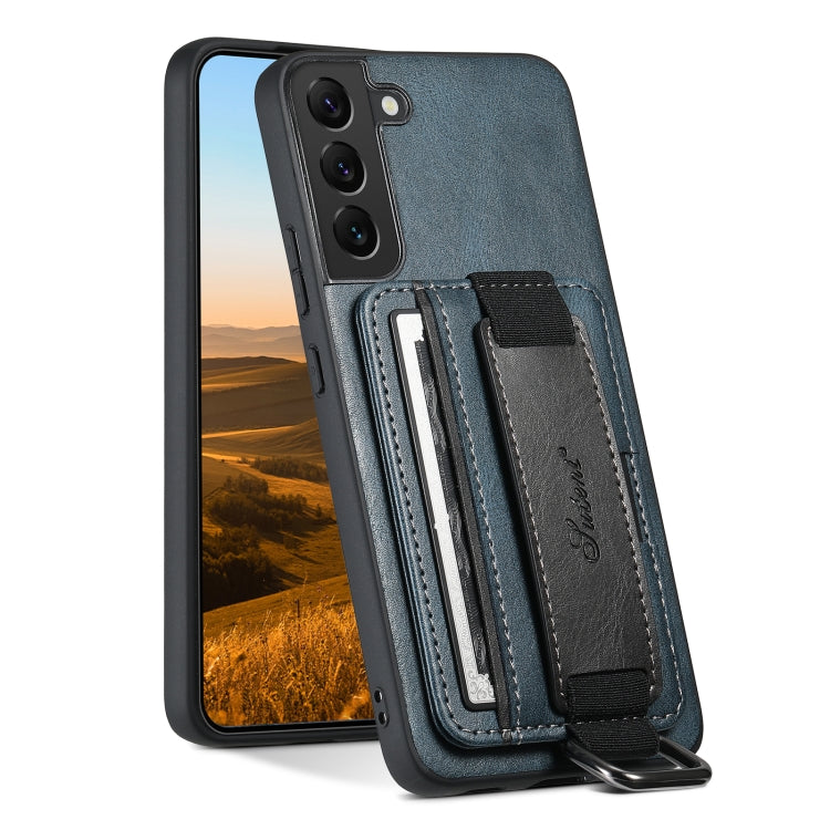 Custodia per telefono in PU con supporto per cinturino da polso per portafoglio per carte Suteni H13, For Samsung Galaxy S23 FE 5G, For Samsung Galaxy A54 5G, For Samsung Galaxy S23 Ultra 5G, For Samsung Galaxy S23+ 5G, For Samsung Galaxy S23 5G       ...