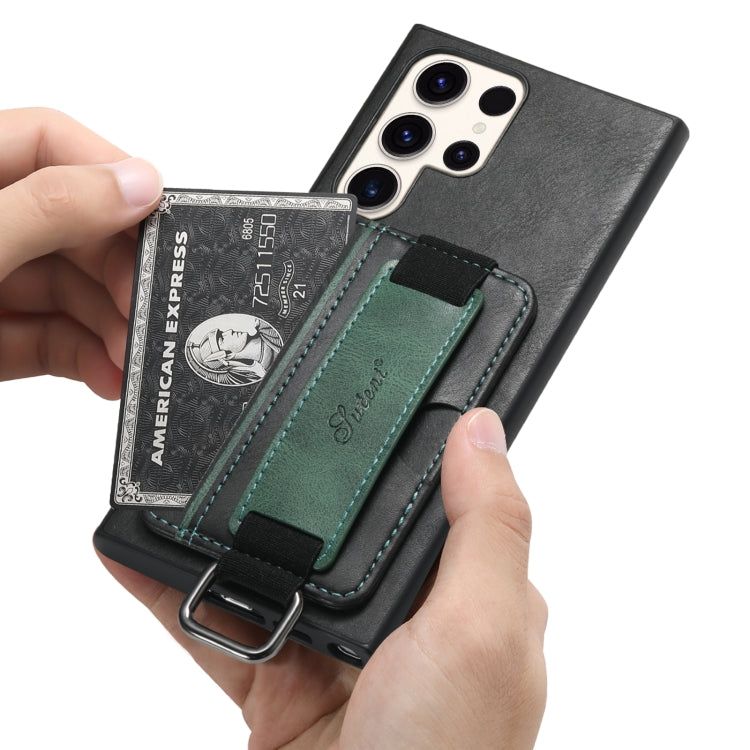 Custodia per telefono in PU con supporto per cinturino da polso per portafoglio per carte Suteni H13, For Samsung Galaxy S23 FE 5G, For Samsung Galaxy A54 5G, For Samsung Galaxy S23 Ultra 5G, For Samsung Galaxy S23+ 5G, For Samsung Galaxy S23 5G       ...