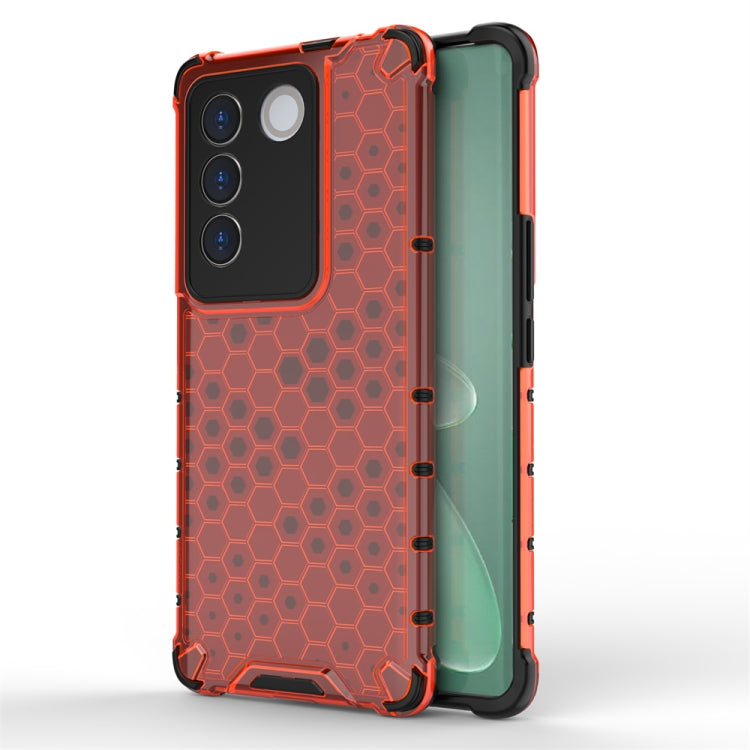 Custodia per telefono a nido d'ape antiurto per vivo V27 / V27 Pro, For vivo V27 / V27 Pro, For vivo V27e