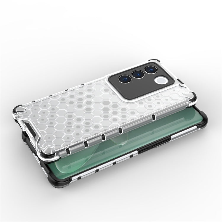 Custodia per telefono a nido d'ape antiurto per vivo V27 / V27 Pro, For vivo V27 / V27 Pro, For vivo V27e