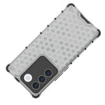 Custodia per telefono a nido d'ape antiurto per vivo V27 / V27 Pro, For vivo V27 / V27 Pro, For vivo V27e