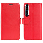 Per Sony Xperia 1 V R64 Custodia in pelle a conchiglia orizzontale con texture, For Sony Xperia 1 V