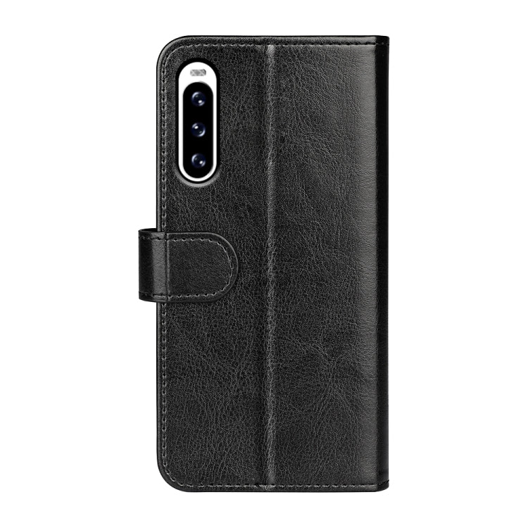 Per Sony Xperia 10 V R64 Custodia in pelle a conchiglia orizzontale con texture, For Sony Xperia 10 V