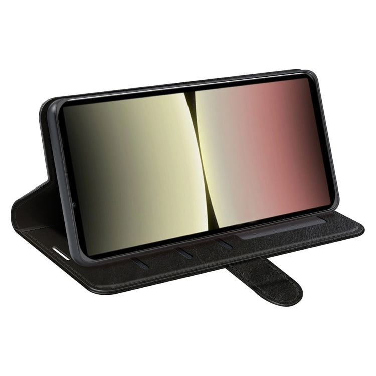 Per Sony Xperia 10 V R64 Custodia in pelle a conchiglia orizzontale con texture, For Sony Xperia 10 V