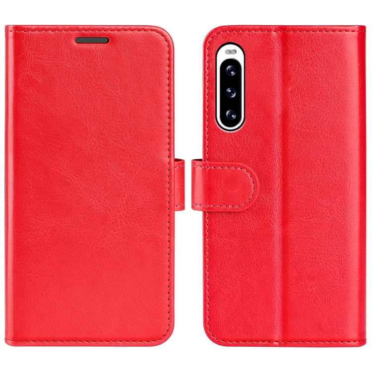 Per Sony Xperia 10 V R64 Custodia in pelle a conchiglia orizzontale con texture, For Sony Xperia 10 V