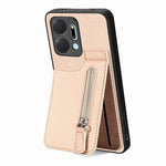 Custodia per telefono con cerniera verticale in fibra di carbonio, For Honor X7A, For Honor X8A, For Samsung Galaxy A22 5G, For Honor X9A
