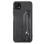 Custodia per cellulare a portafoglio con cerniera orizzontale in fibra di carbonio, For Honor X7A, For Honor X8A, For Xiaomi Poco X4 Pro 5G, For Samsung Galaxy A22 5G