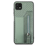 Custodia per cellulare a portafoglio con cerniera orizzontale in fibra di carbonio, For Honor X7A, For Honor X8A, For Xiaomi Poco X4 Pro 5G, For Samsung Galaxy A22 5G