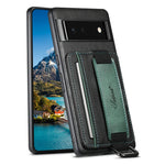 Custodia per telefono in PU con supporto per cinturino da polso per portafoglio per carte Suteni H13, For Googel Pixel 6, For Googel Pixel 6 Pro, For Googel Pixel 6a, For Googel Pixel 7 5G, For Googel Pixel 7 Pro 5G, For Googel Pixel 7a