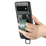 Custodia per telefono in PU con supporto per cinturino da polso per portafoglio per carte Suteni H13, For Googel Pixel 6, For Googel Pixel 6 Pro, For Googel Pixel 6a, For Googel Pixel 7 5G, For Googel Pixel 7 Pro 5G, For Googel Pixel 7a