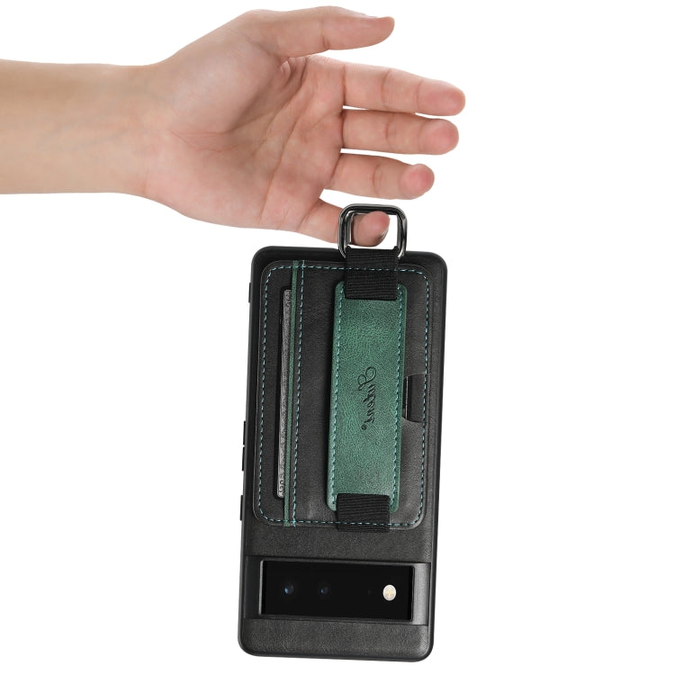 Custodia per telefono in PU con supporto per cinturino da polso per portafoglio per carte Suteni H13, For Googel Pixel 6, For Googel Pixel 6 Pro, For Googel Pixel 6a, For Googel Pixel 7 5G, For Googel Pixel 7 Pro 5G, For Googel Pixel 7a