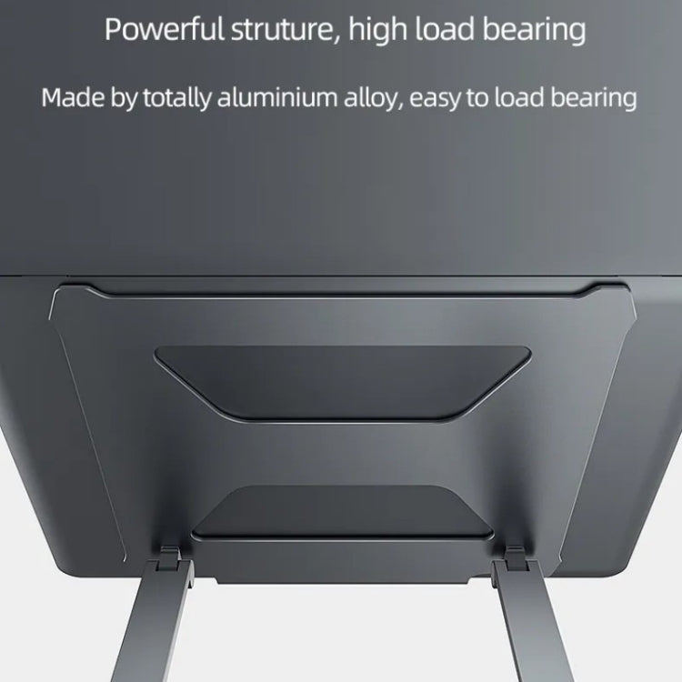 Boneruy P18 Supporto da scrivania ergonomico in alluminio per laptop da 14-17,3 pollici, P18
