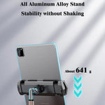 Boneruy P21 Supporto da tavolo per tablet con telefono rotante regolabile e sollevabile, P21