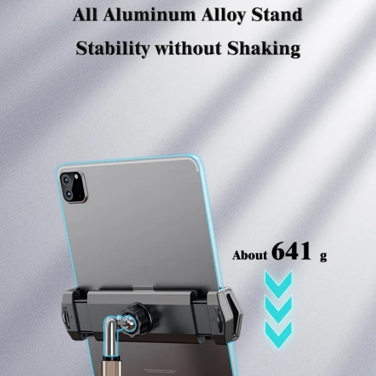 Boneruy P21 Supporto da tavolo per tablet con telefono rotante regolabile e sollevabile, P21