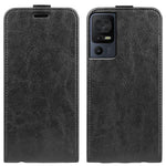 Per TCL 40 SE R64 Custodia per telefono in pelle con vibrazione verticale Texture, For TCL 40 SE