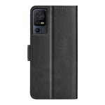 Per TCL 40 SE Custodia per telefono in pelle con fibbia magnetica a doppio lato, For TCL 40 SE