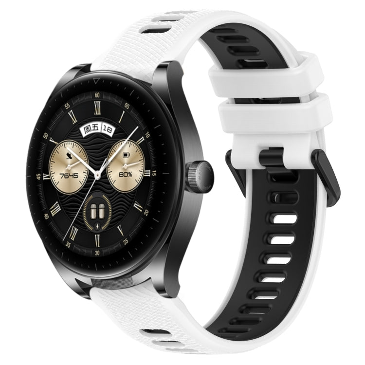 Cinturino sportivo in silicone bicolore da 22 mm, For Huawei Watch Buds, For Huawei Watch GT3 46mm