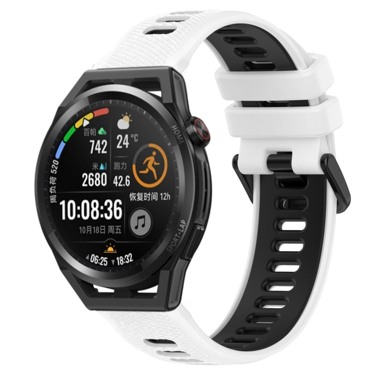 Cinturino sportivo in silicone bicolore da 22 mm, For Huawei Watch GT Runner, For Huawei Watch 3