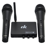 Set Karaoke con Scheda Audio e Microfono Wireless