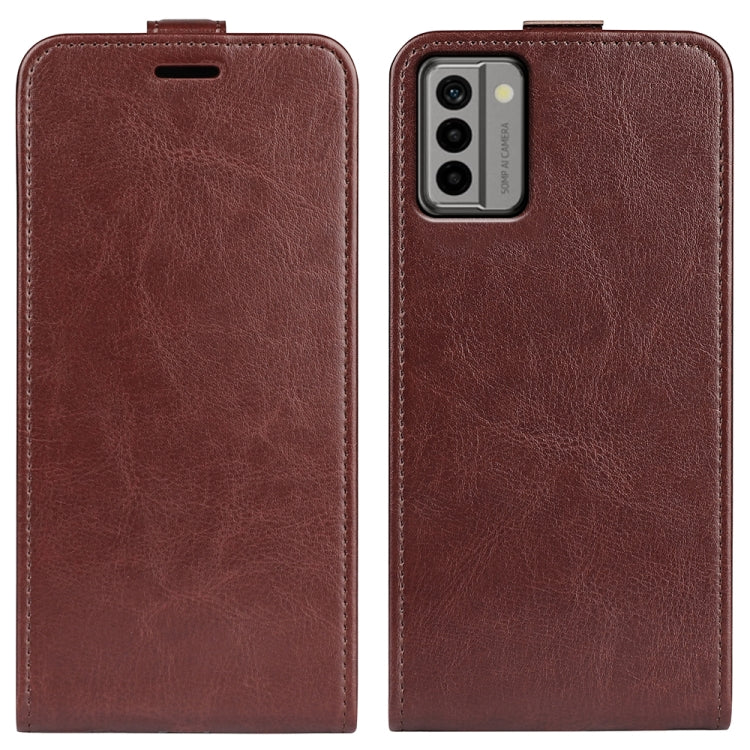 Per Nokia G22 R64 Custodia per telefono in pelle con vibrazione verticale Texture, For Nokia G22