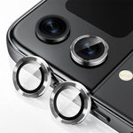 Per Samsung Galaxy Z Flip4 / W23 Flip ENKAY Hat-Prince 9H Obiettivo fotocamera posteriore Pellicola in vetro temperato in lega di alluminio, For Samsung Galaxy Z Flip4 / W23 Flip