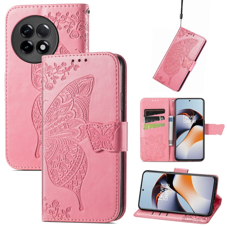 Custodia per telefono in pelle goffrata farfalla amore fiore, For Infinix Note 12 G96, For OnePlus Ace 2, For Realme C55