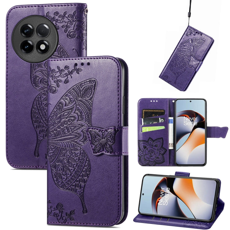 Custodia per telefono in pelle goffrata farfalla amore fiore, For Infinix Note 12 G96, For OnePlus Ace 2, For Realme C55