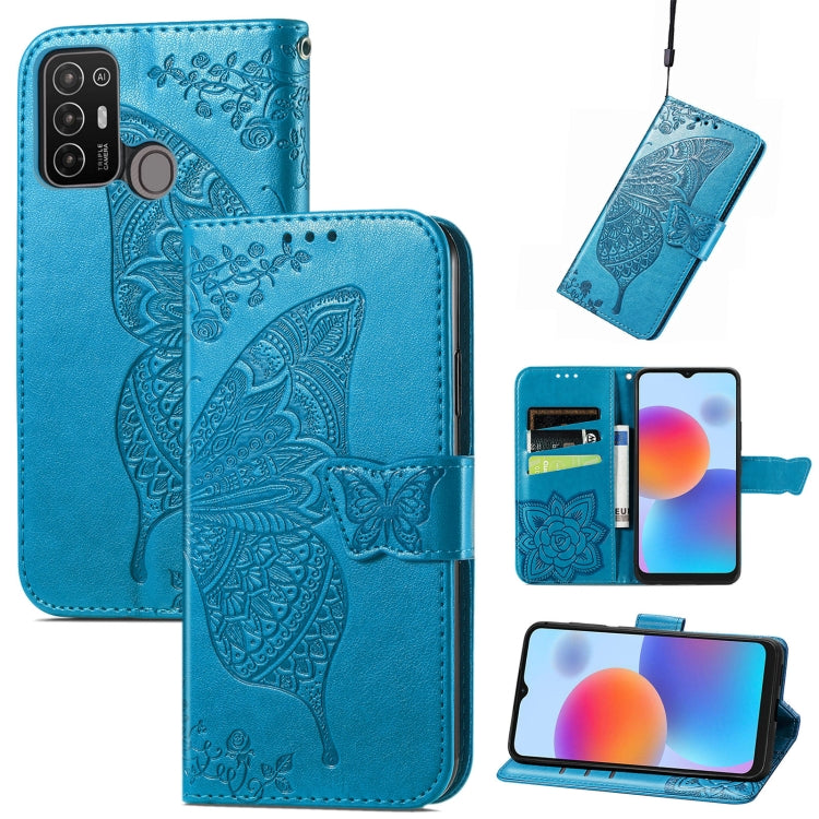 Custodia per telefono in pelle goffrata farfalla amore fiore, For Tecno Pova Neo 5G, For ZTE Blade A52, For Samsung Galaxy A14 4G