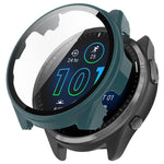 PC + Custodia protettiva per orologio integrata con pellicola rinforzata, For Garmin Forerunner 965